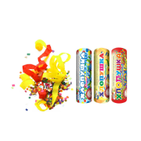 Набор ( 3конф.+3серп.) Набор хлопушек купить в Донецке | doneck.salutsklad.ru