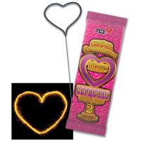 Сердечко Бенгальские огни фигурные купить в Донецке | doneck.salutsklad.ru