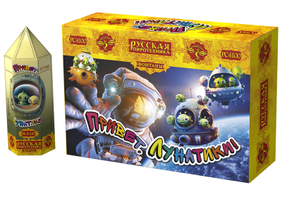 Привет, лунатики! Пиротехнический фонтан купить в Донецке | doneck.salutsklad.ru