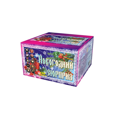 Новогодний сюрприз Фейерверк купить в Донецке | doneck.salutsklad.ru