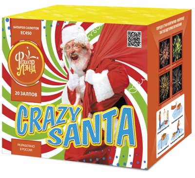CRAZY SANTA Фейерверк купить в Донецке | doneck.salutsklad.ru