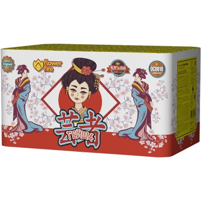 Гейша Батарея салютов купить в Донецке | doneck.salutsklad.ru