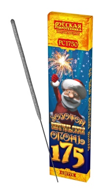 Золотой 175 мм. Бенгальские огни купить в Донецке | doneck.salutsklad.ru