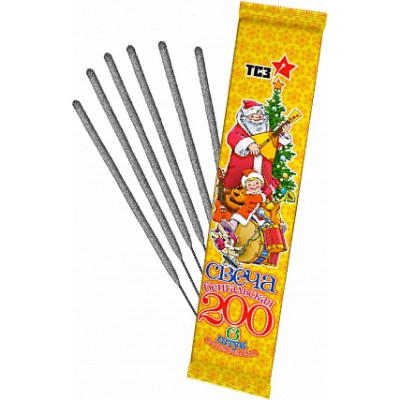 200 мм. Бенгальские огни купить в Донецке | doneck.salutsklad.ru