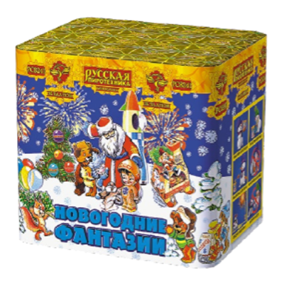 Новогодние фантазии New Салют купить в Донецке | doneck.salutsklad.ru
